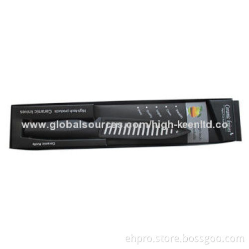 5-inch Ceramic Knives with White Blade and Soft Touch Handle, Very DurableNew